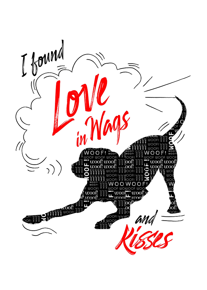 Wags and Kisses Dog Lover