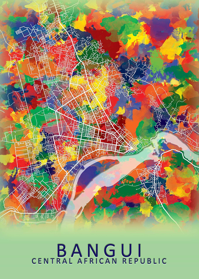 Bangui City Map
