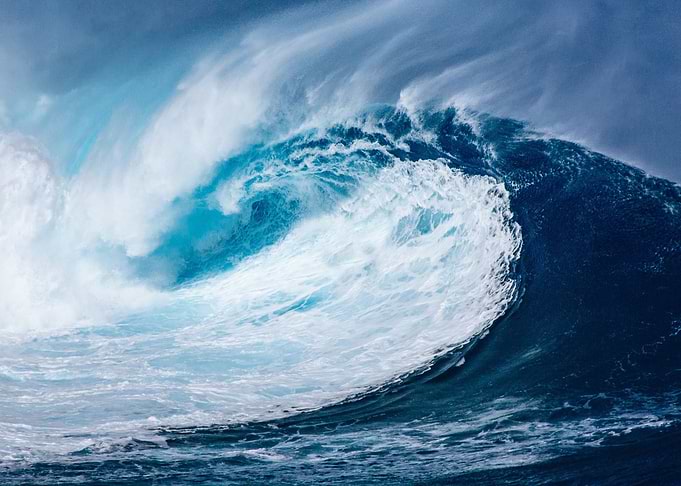 Atlantic Ocean Waves