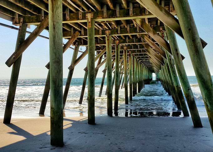 A Look Under the Pier