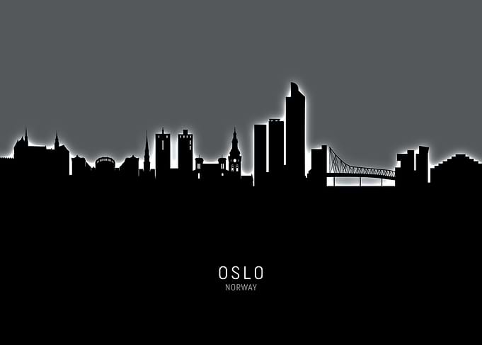 Oslo Norway Skyline