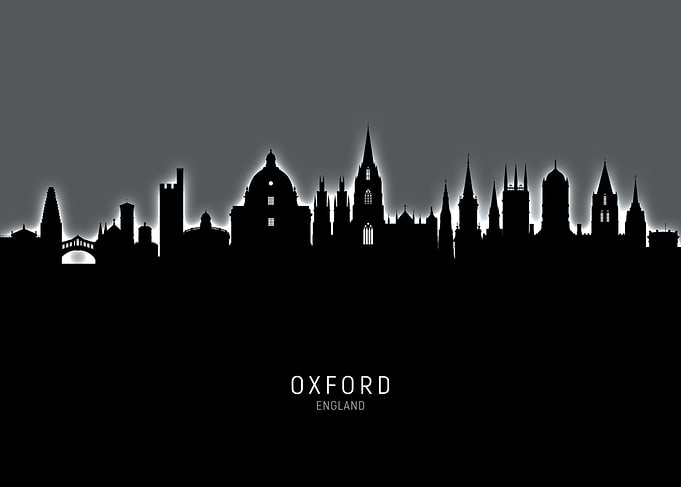 Oxford England Skyline