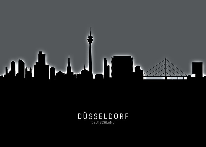 Dusseldorf Skyline