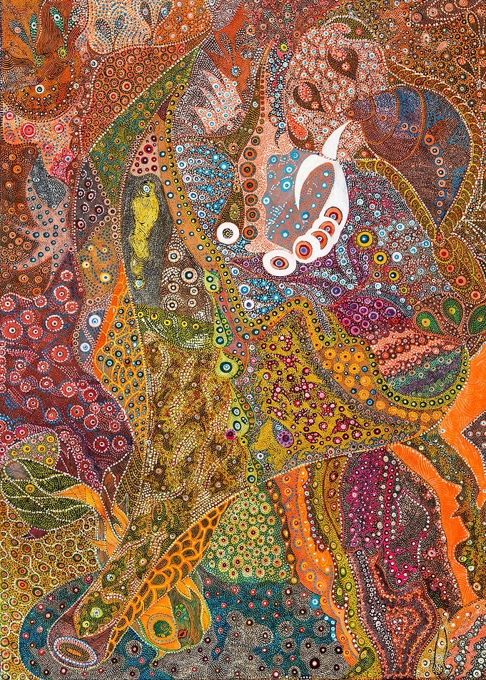 M019 SeafoodBouquet Canvas