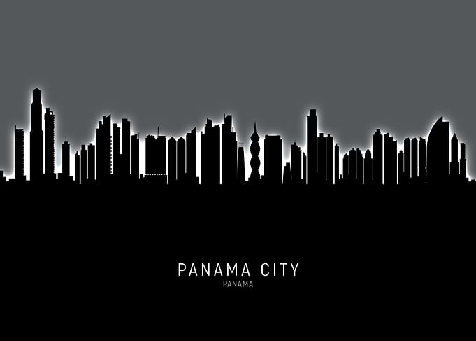 Panama City Panama Skyline