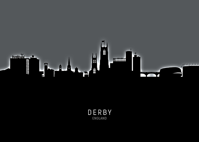 Derby England Skyline