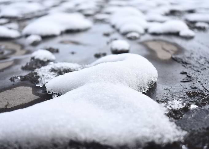 Ice and snow