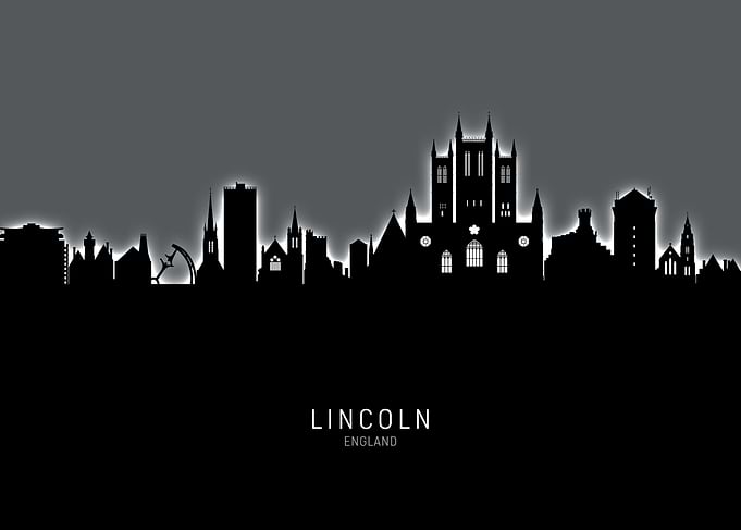 Lincoln England Skyline