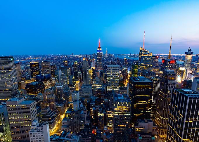 Night over Manhattan