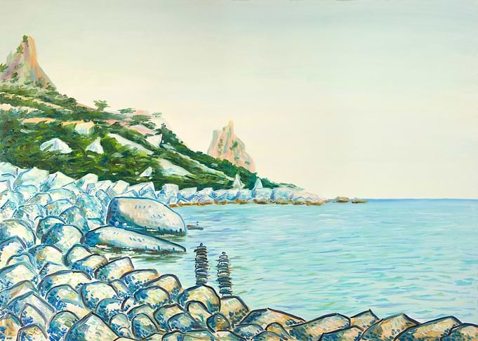 Wild Rocky Beach