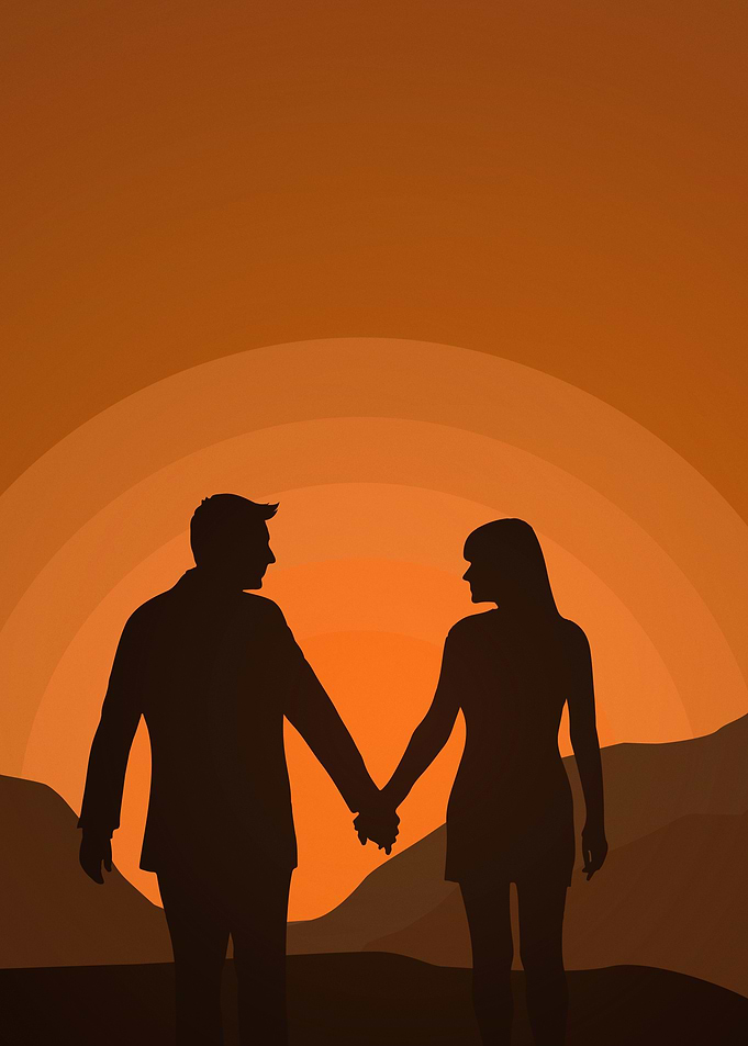 Sunset Couple