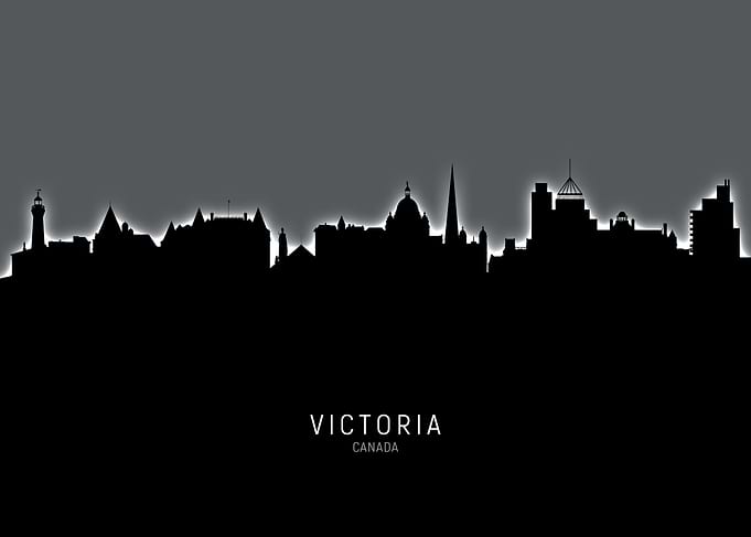 Victoria Canada Skyline