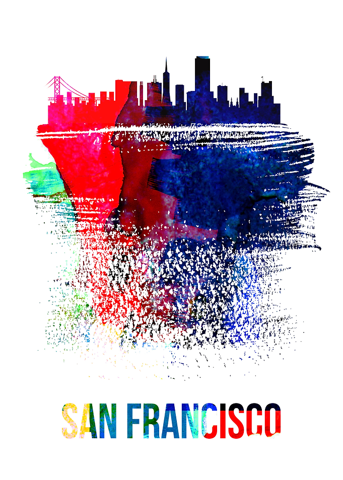 San Francisco Watercolor