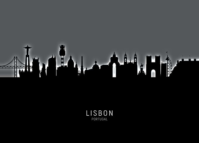 Lisbon Portugal Skyline