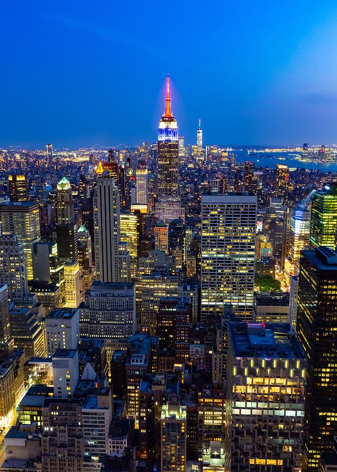Night over Manhattan
