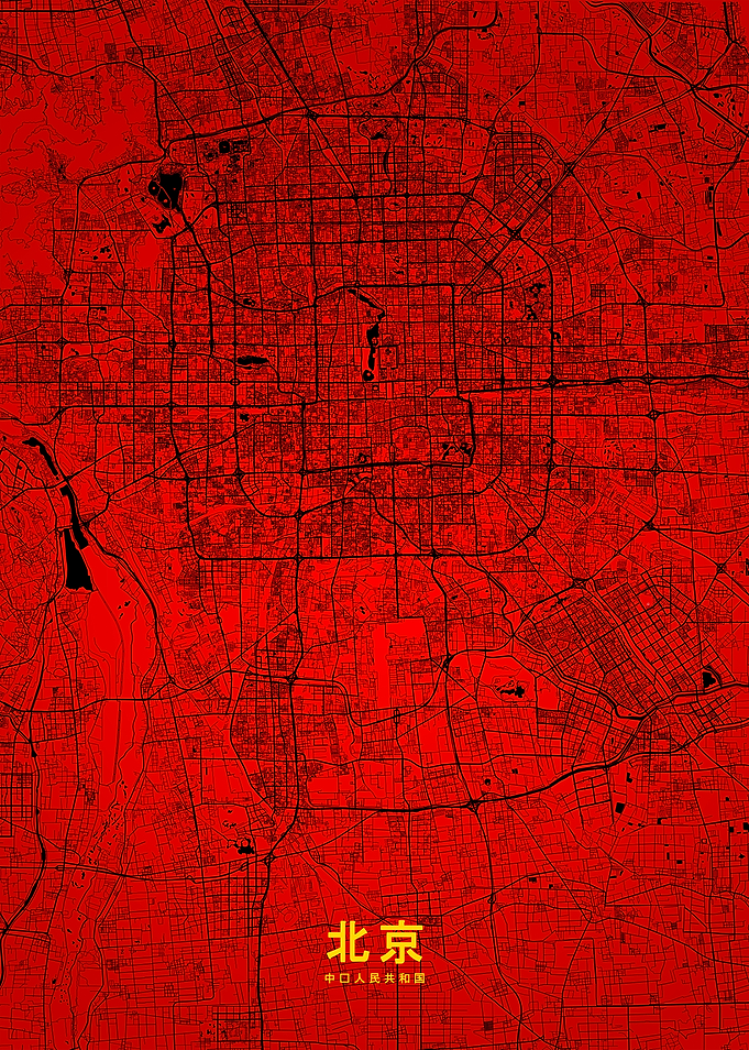 Beijing map