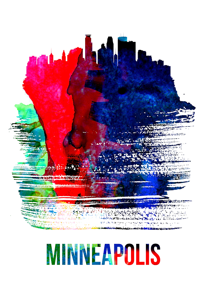 Minneapolis Watercolor