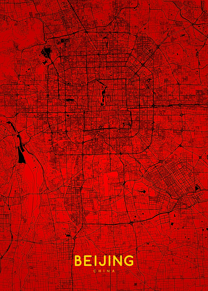 Beijing map