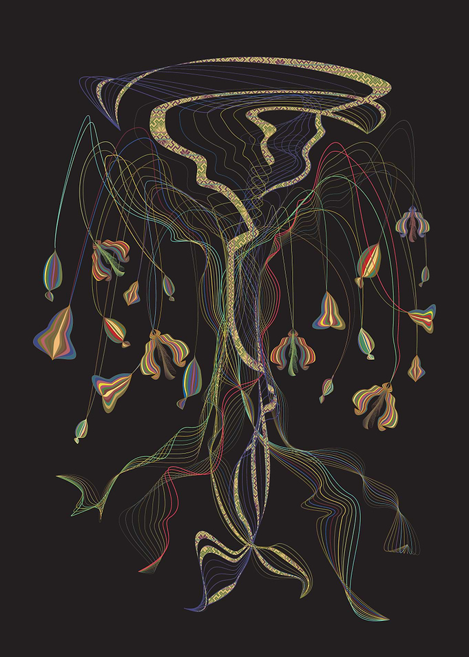 Rainbowflower IX