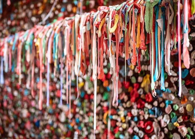 Gum Wall in Seattle WA