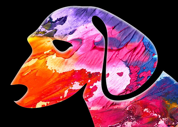 Puppy II Abstract