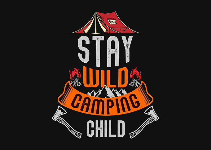 Stay Wild Camping Child