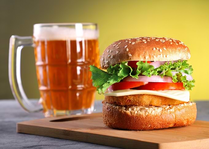 Burger and Drink