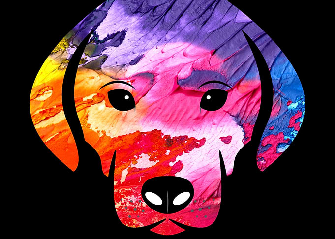 Puppy I Abstract