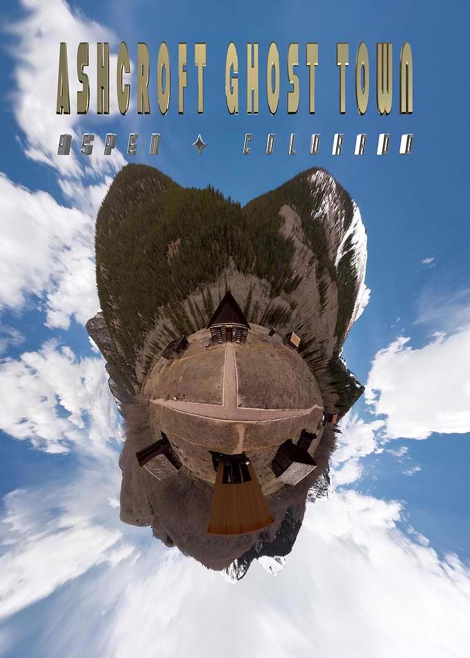 Ghost Town Tiny Planet