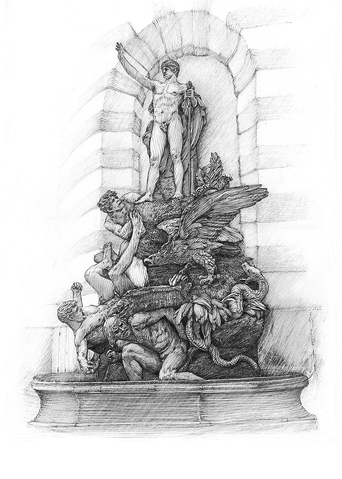 Statue Power of Land