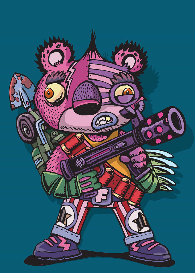 Bear warrior Character