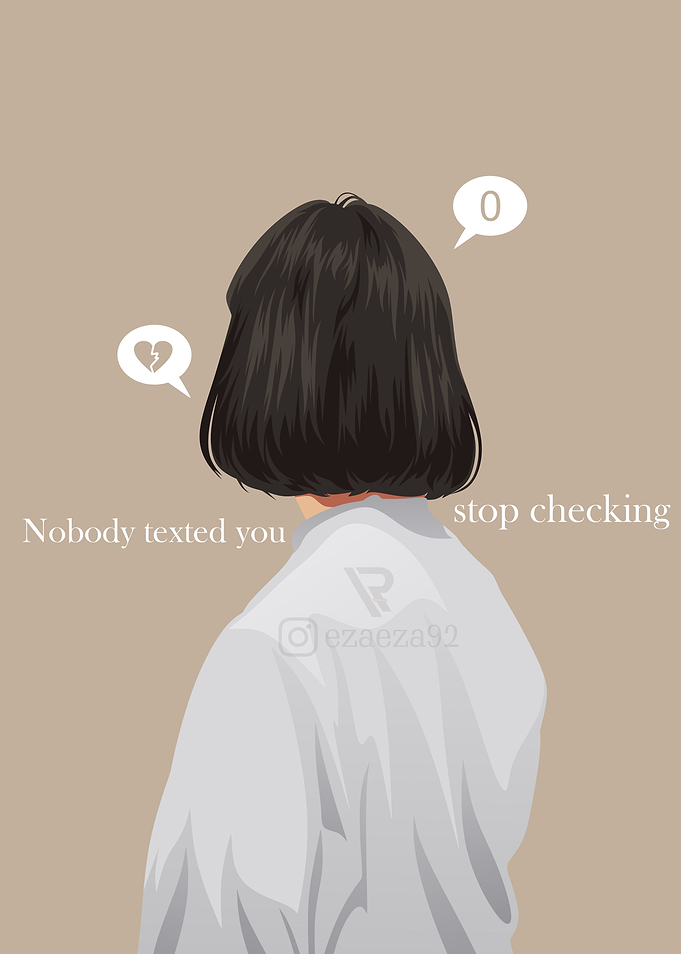 sad shorthaired girl