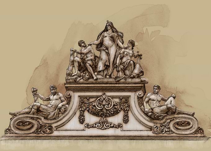Statues from Vienna