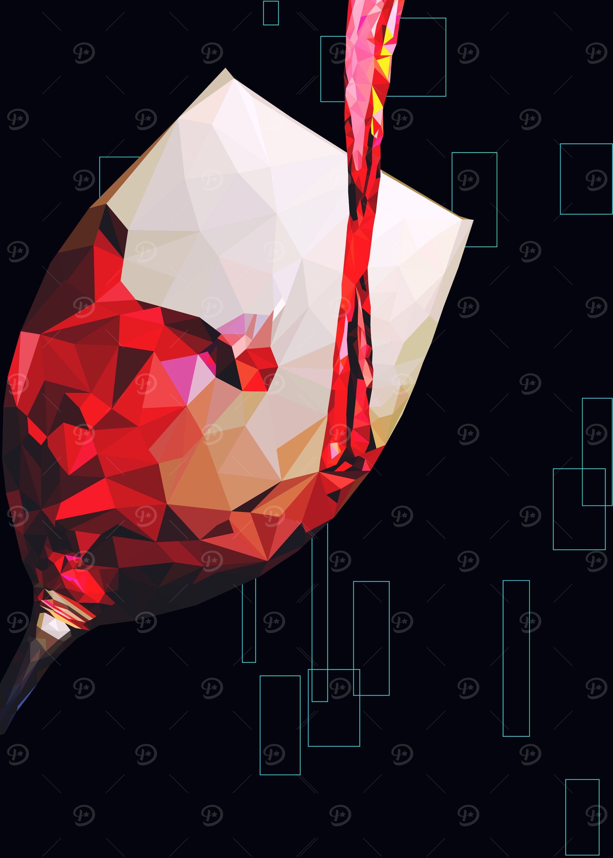 Wine Lowpoly