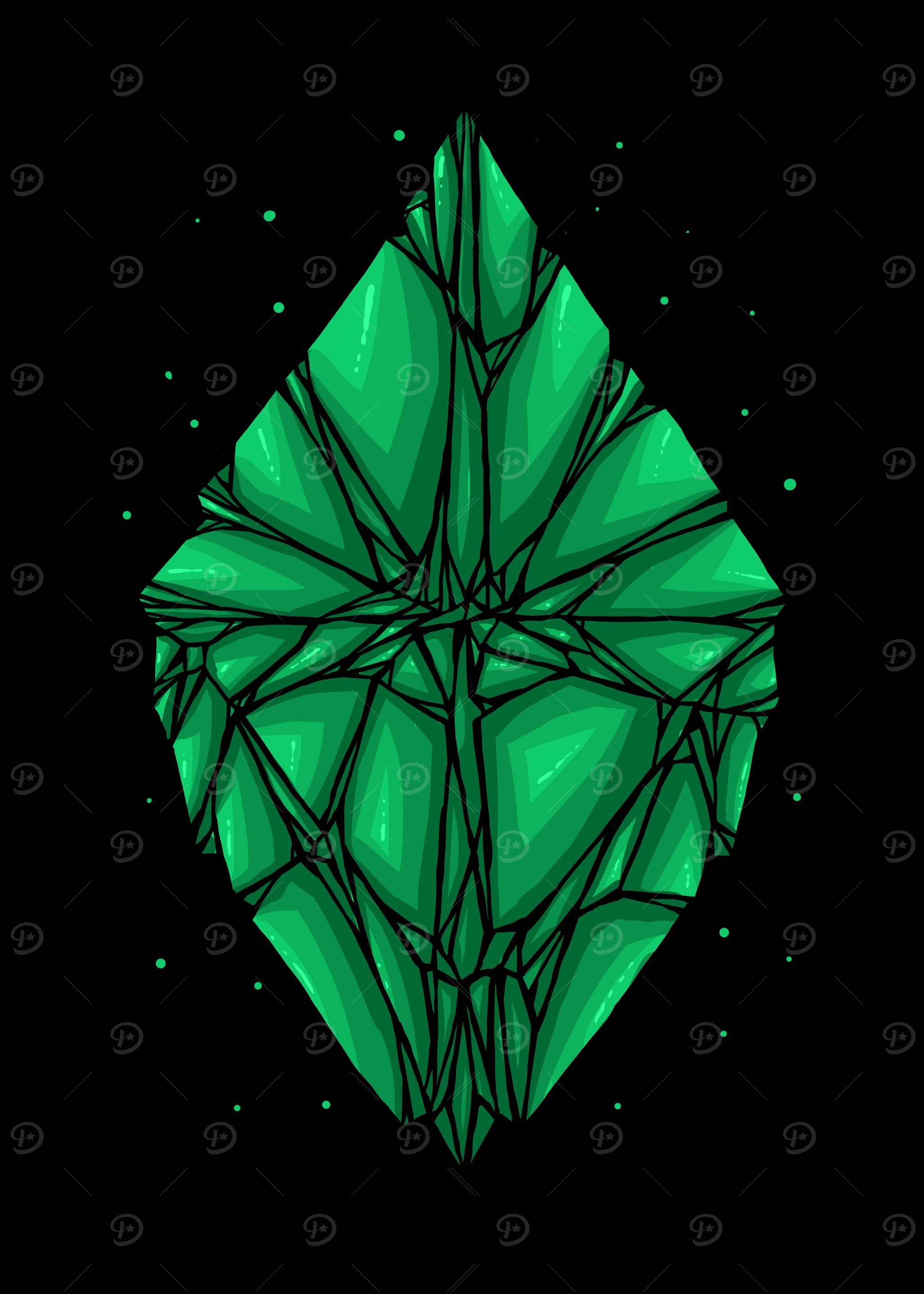Green diamond