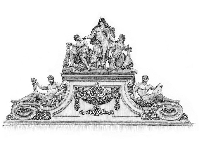 Statues from Vienna