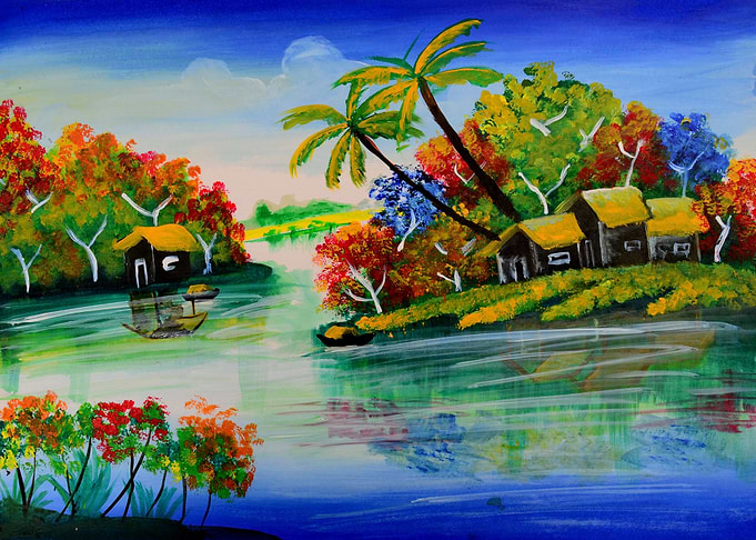 Water Colour Landscape