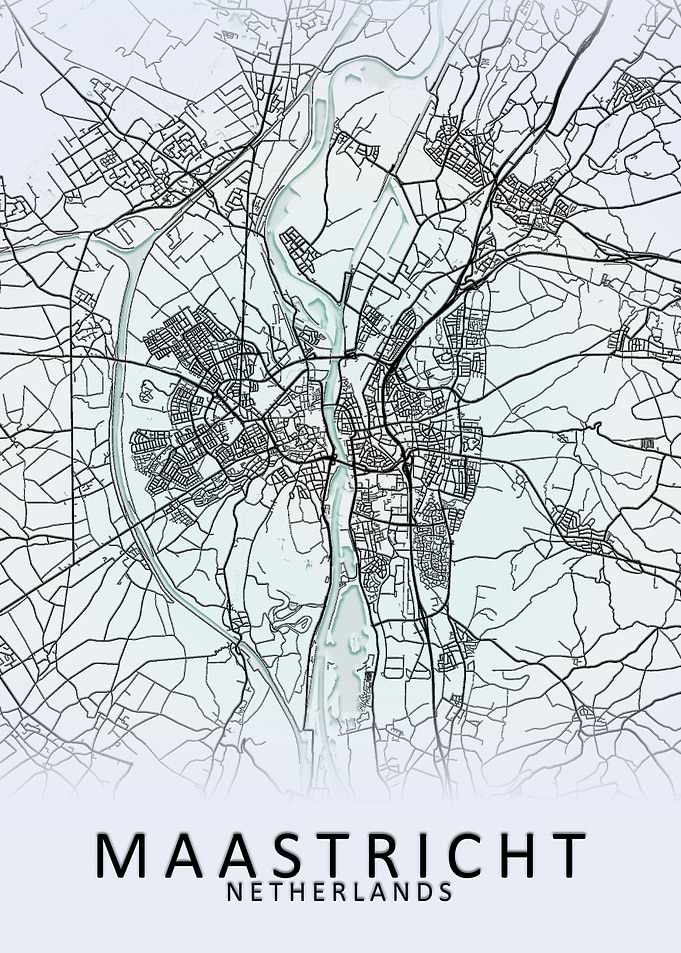 Maastricht Netherlands Map