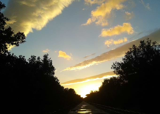 Sunset clouds 1
