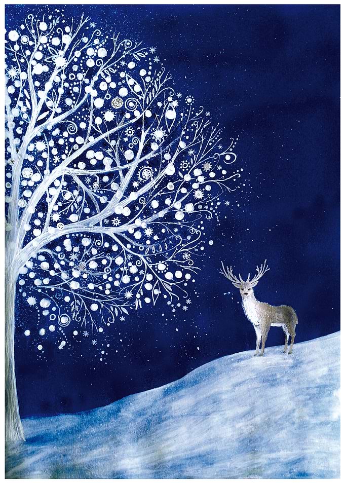 Winter stag