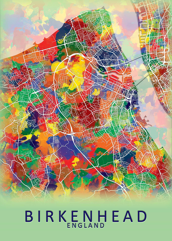 Birkenhead England Map