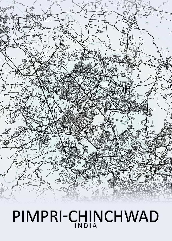 Pimpri Chinchwad India Map