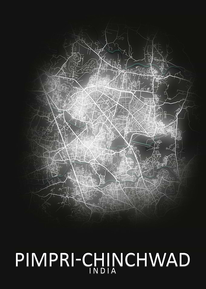 Pimpri Chinchwad India Map