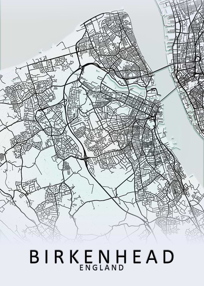 Birkenhead England Map