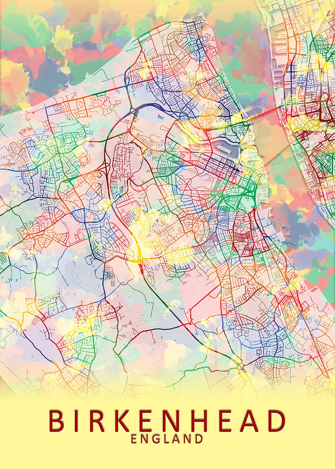 Birkenhead England Map