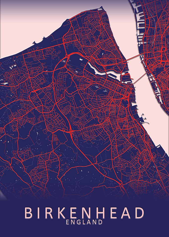 Birkenhead England Map