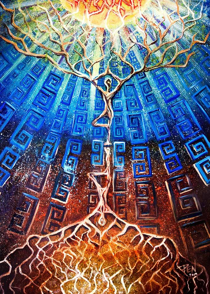 Tree Yoga Artwork
