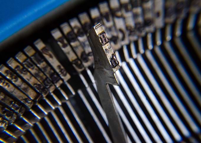 typewriter hammer