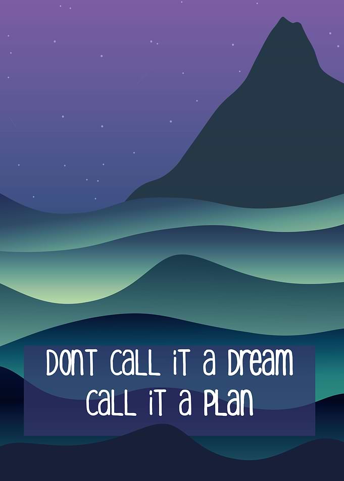 Call It a Plan