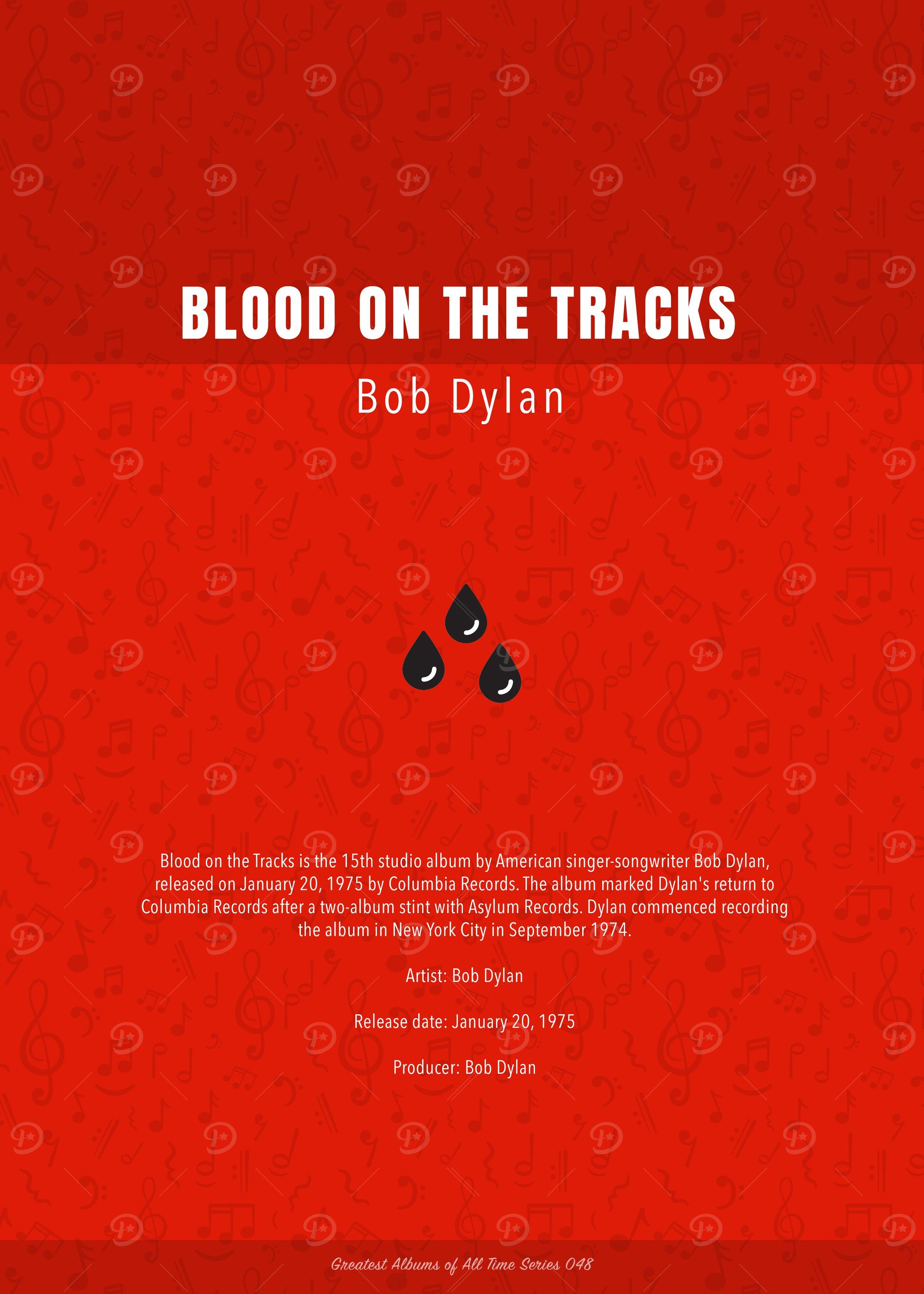 Blood On The Tracks Album